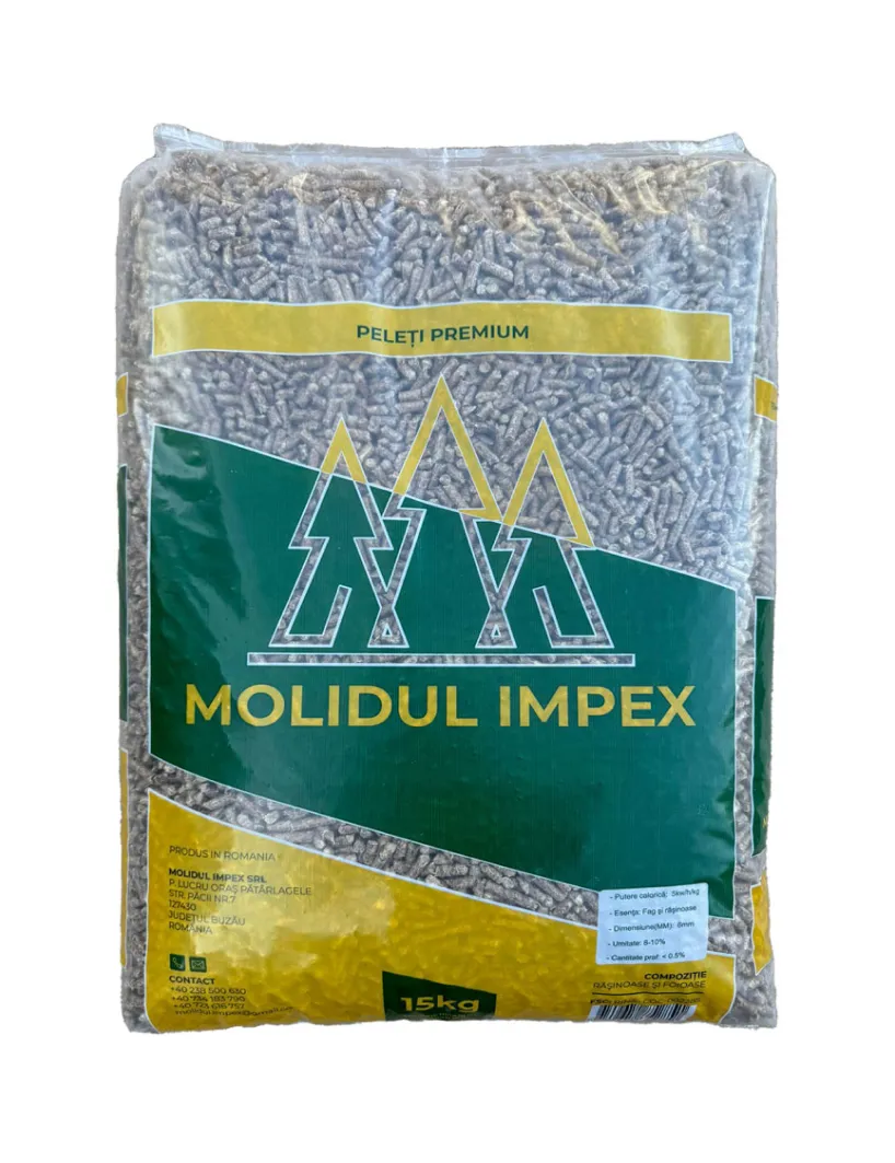 molidulImpex.webp Peleti Molidul Impex clasa A1 65 saci a câte 15 kg - imagine 1