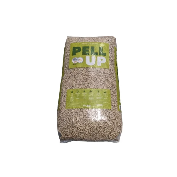 Peleti ZG Timber (PellUp) clasa ENplus A1 66  saci a câte 15 kg